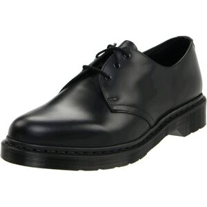 Dr. Martens Black Leather Loafers Sz 9